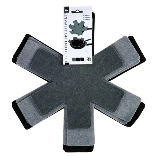Excellent houseware panbeschermer 6 stuks 38 cm | 4 stuks