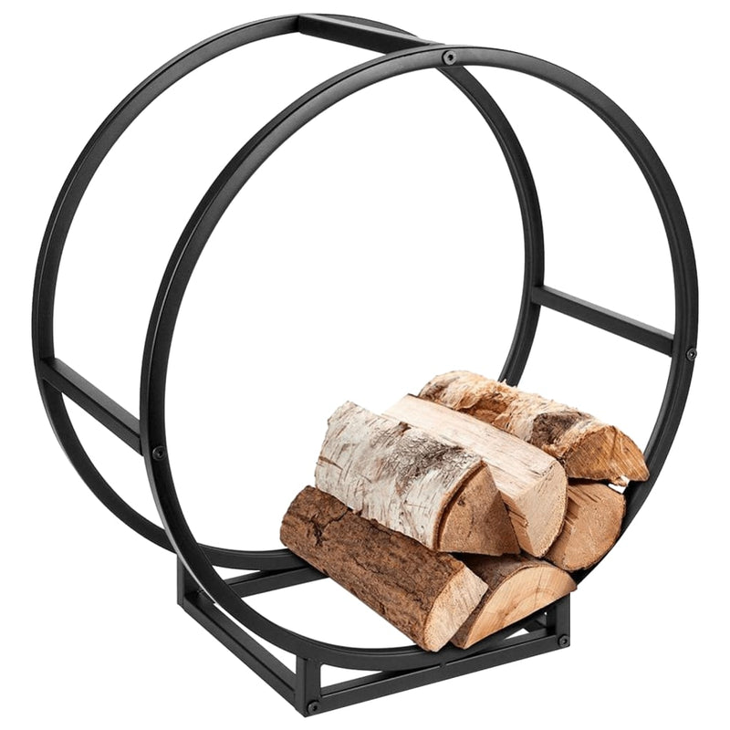 Load image into Gallery viewer, ProGarden ProGarden Haardhoutrek rond 50x25x51,5 cm zwart
