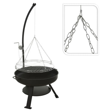 Progarden vuurschaal met barbecuerooster vaggan 60 cm