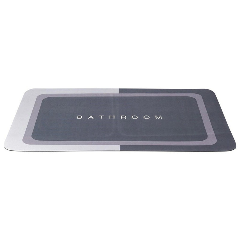 Load image into Gallery viewer, Bathroom solutions badkamermat 79.5x49.5 cm grijs
