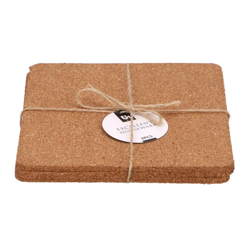 Load image into Gallery viewer, Excellent houseware kurken onderzetters 3 stuks
