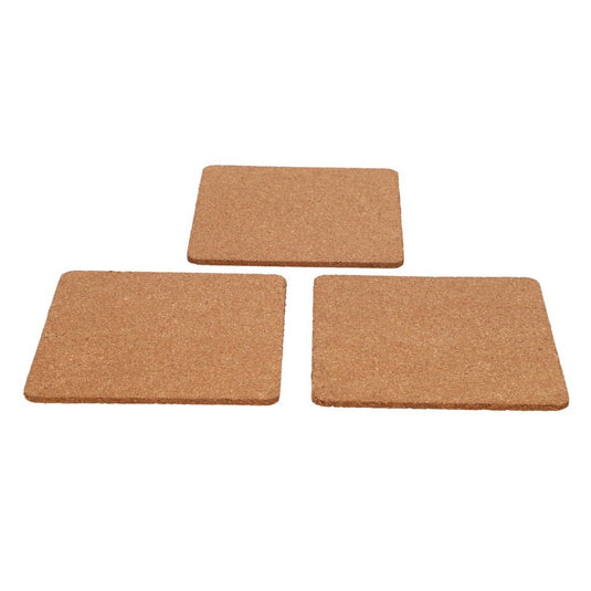 Excellent houseware kurken onderzetters 3 stuks