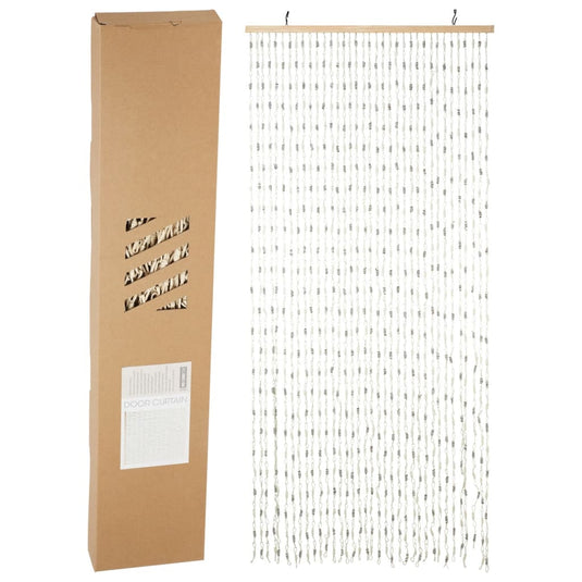 H S Collection H S Collection Deurgordijn 90x200 cm bamboe meerkleurig