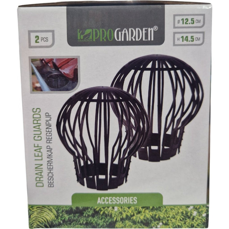 Load image into Gallery viewer, Pro garden beschermkap voor regenpijp 2 stuks zwart
