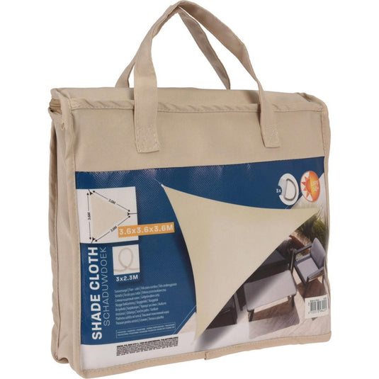 Overige merken schaduwdoek 360x360x360 cm cr egrave;me