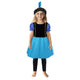 Overige merken pietenjurk 98-104 paars blauw
