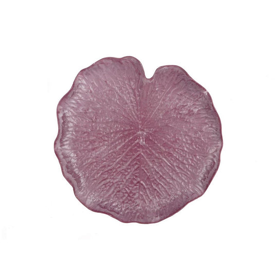 Hbx natural living hbx natrural living plateau bladvorm melam aubergine ã˜31xh3.5cm