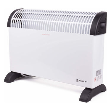 Benson convector heater 75- 1500w 52x17x32.5 cm wit zwart