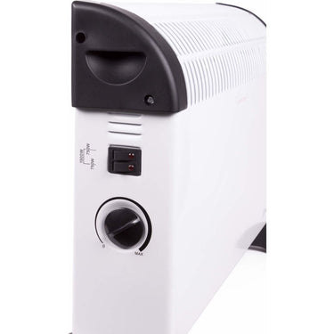 Benson convector heater 75- 1500w 52x17x32.5 cm wit zwart