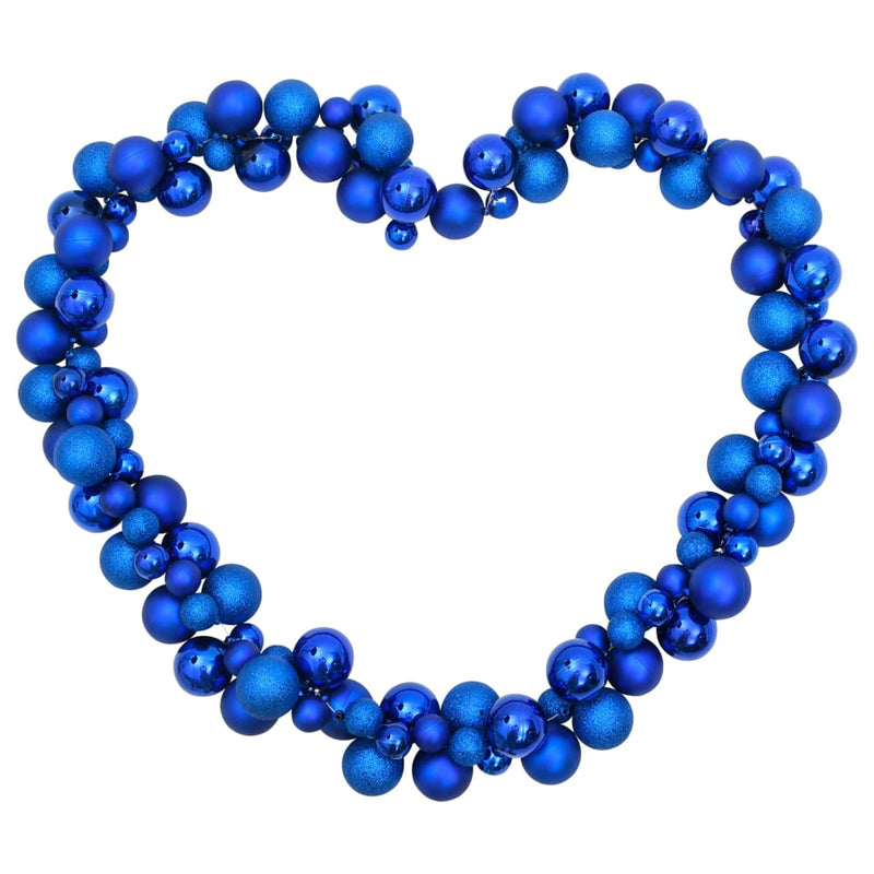 Load image into Gallery viewer, VidaXL Kerstslinger ballen 175 cm polystyreen blauw
