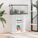 Vidaxl aquariumstandaard 60x30x60 cm bewerkt hout wit