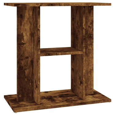 Vidaxl aquariumstandaard gerookt eikenhout 60x30x60 cm bewerkt hout