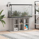 Vidaxl aquariumstandaard 120x40x60 cm bewerkt hout grijs sonoma