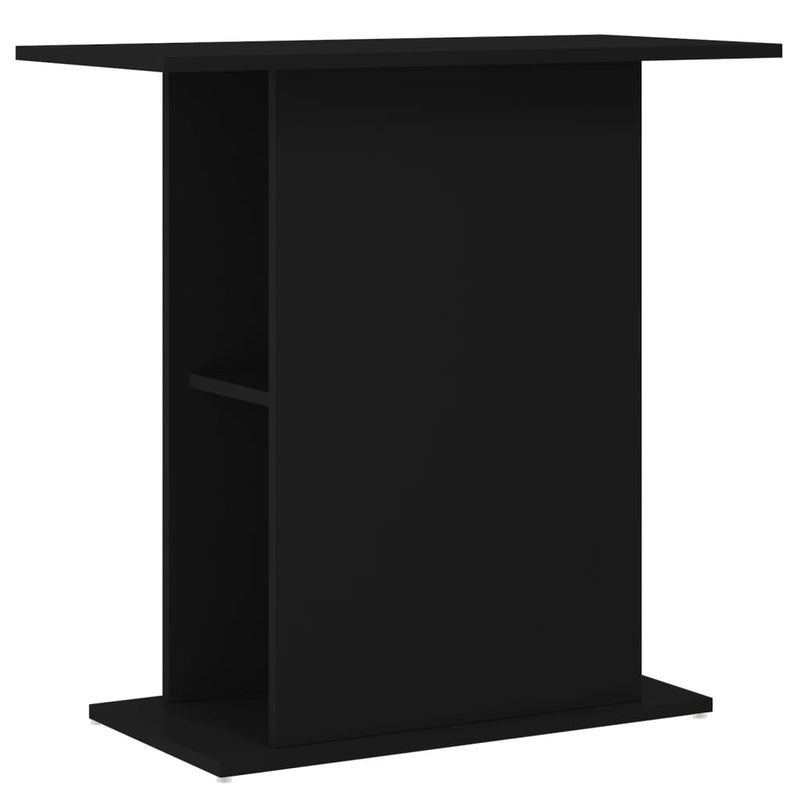 Load image into Gallery viewer, Vidaxl aquariumstandaard 75x36x72,5 cm bewerkt hout zwart
