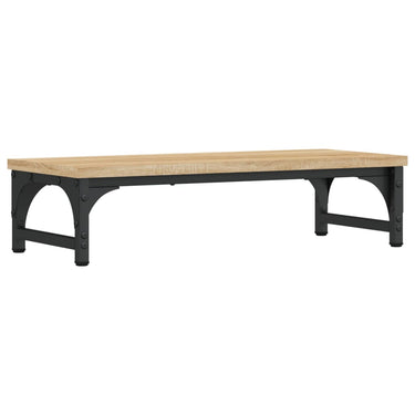 Vidaxl monitorstandaard 55x23x14 cm bewerkt hout sonoma eikenkleurig