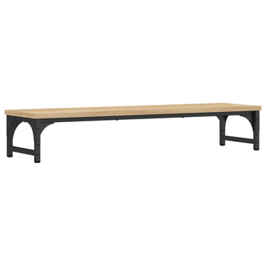 Vidaxl monitorstandaard 85x23x15,5 cm bewerkt hout sonoma eikenkleurig