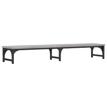 Vidaxl monitorstandaard 105x23x15,5 cm bewerkt hout grijs sonoma