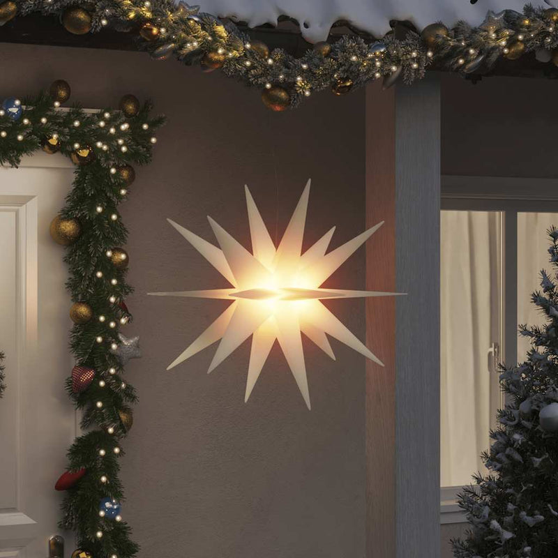 Load image into Gallery viewer, Vidaxl kerstlamp met led inklapbaar 100 cm wit

