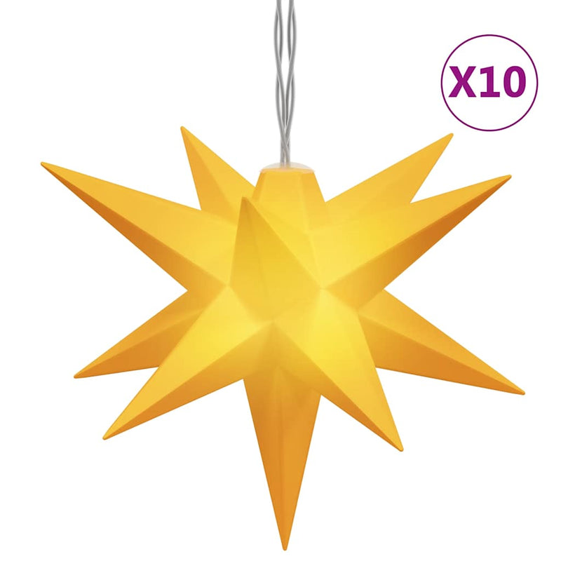 Load image into Gallery viewer, Vidaxl kerstlamp 10 led's 10 cm geel
