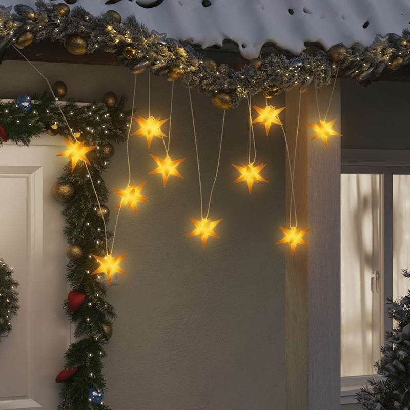 Load image into Gallery viewer, Vidaxl kerstlamp 10 led's 10 cm geel
