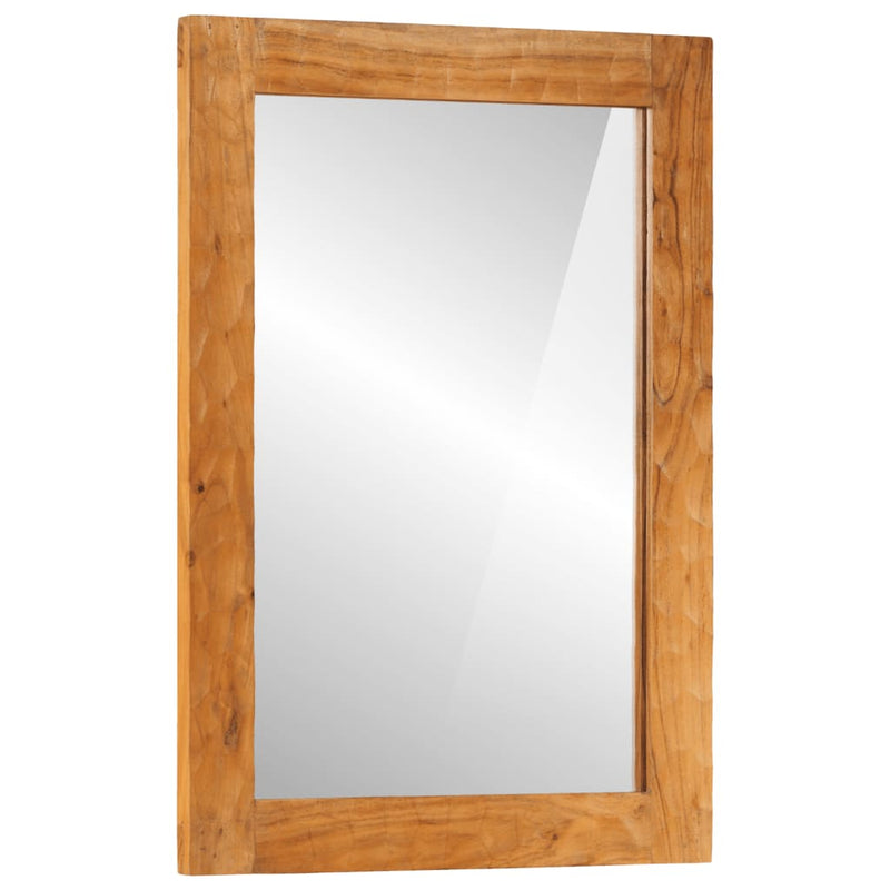 Load image into Gallery viewer, VidaXL Badkamerspiegel 50x70x2,5 cm massief acaciahout en glas
