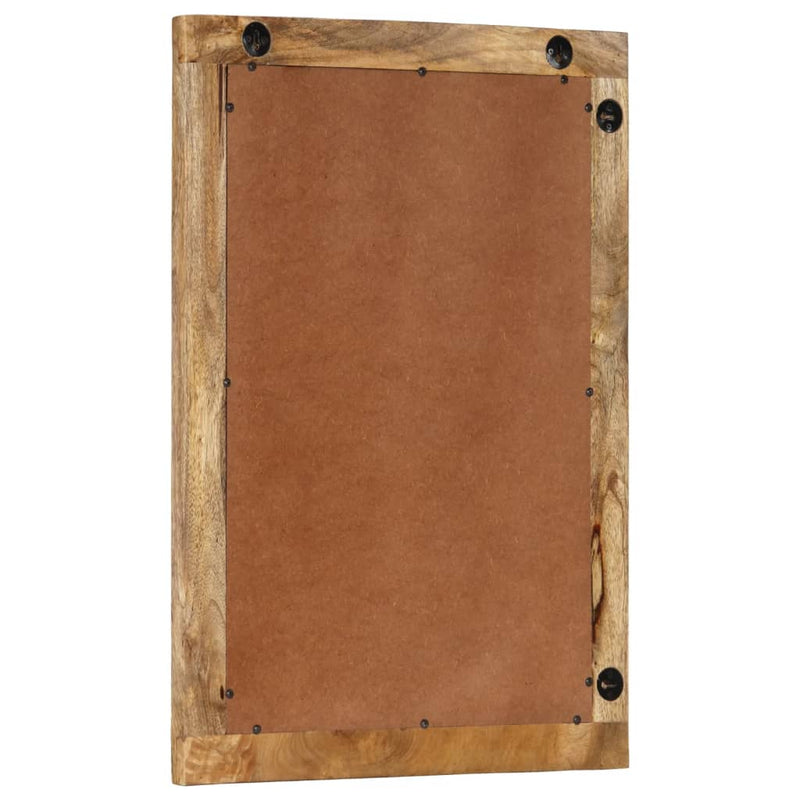 Load image into Gallery viewer, VidaXL Badkamerspiegel 50x70x2,5 cm massief mangohout en glas
