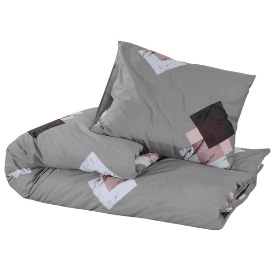 Vidaxl dekbedovertrekset 240x220 cm katoen meerkleurig