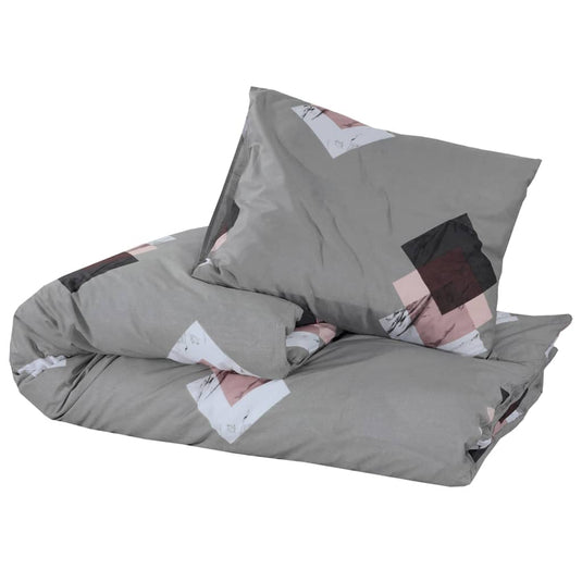 Vidaxl dekbedovertrekset 260x240 cm katoen meerkleurig
