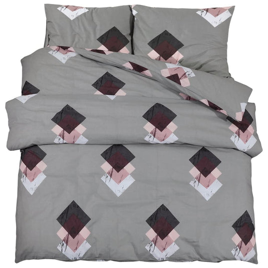 Vidaxl dekbedovertrekset 200x220 cm katoen meerkleurig