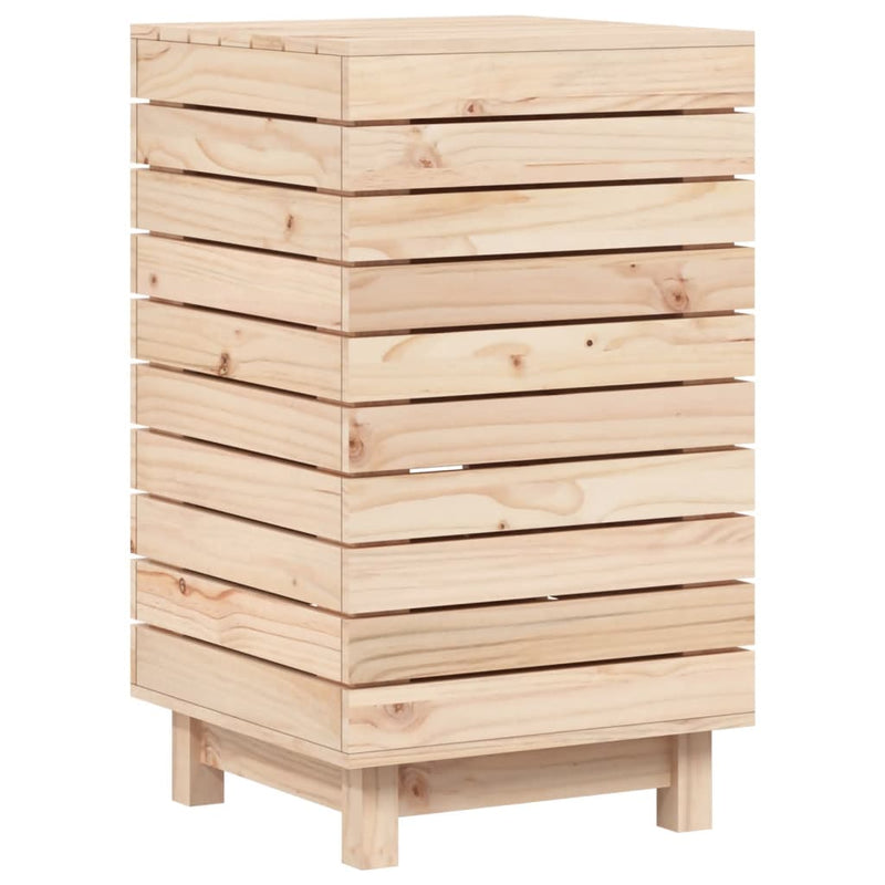 Load image into Gallery viewer, Vidaxl wasmand 44x44x76 cm massief grenenhout
