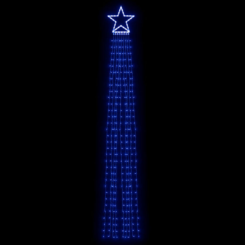 Load image into Gallery viewer, Vidaxl kerstboomverlichting 320 blauwe led's 375 cm
