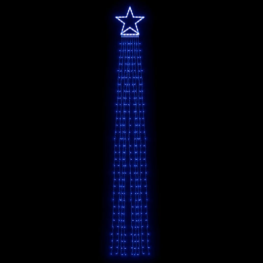 Vidaxl kerstboomverlichting 320 blauwe led's 375 cm