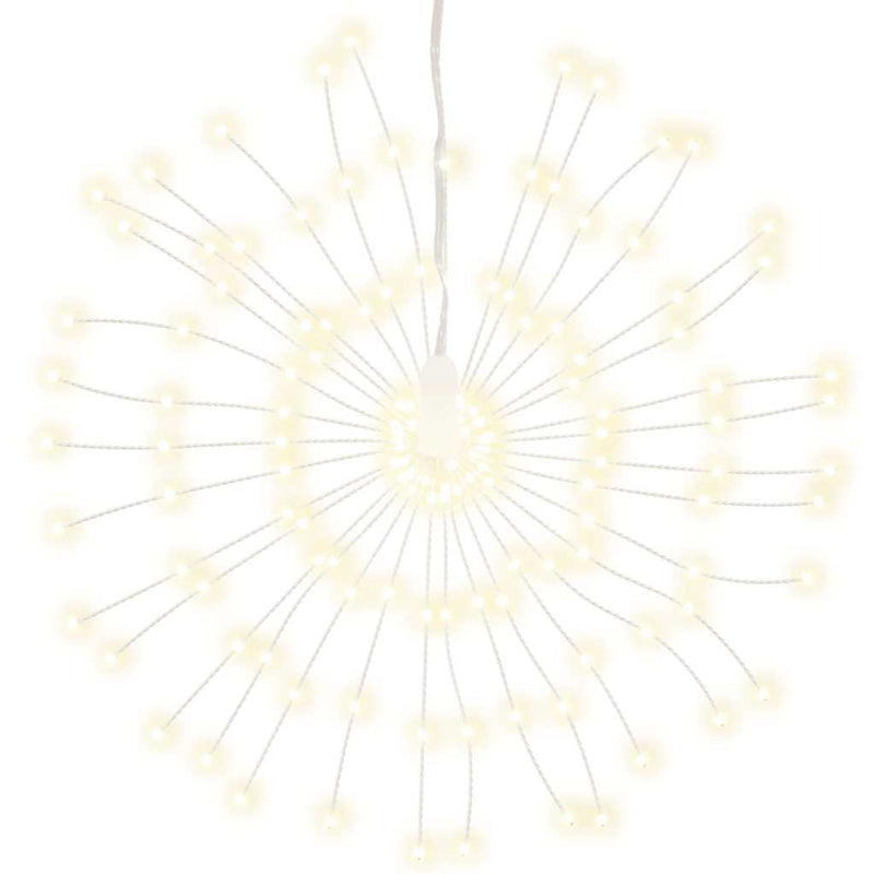 Load image into Gallery viewer, Vidaxl kerstverlichting vuurwerk 140 warmwitte led's 17 cm
