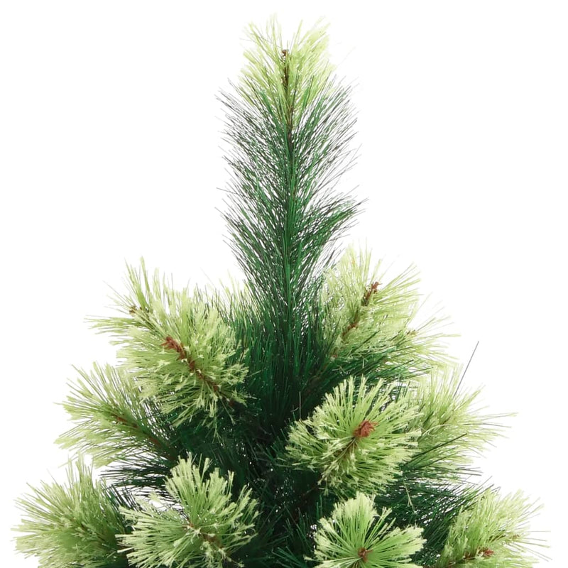 Load image into Gallery viewer, Vidaxl kunstkerstboom met scharnieren en standaard 210 cm

