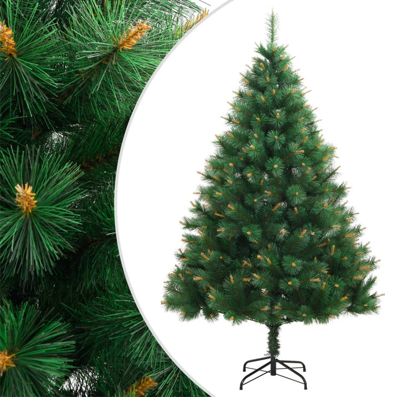 Load image into Gallery viewer, Vidaxl kunstkerstboom met scharnieren en standaard 150 cm
