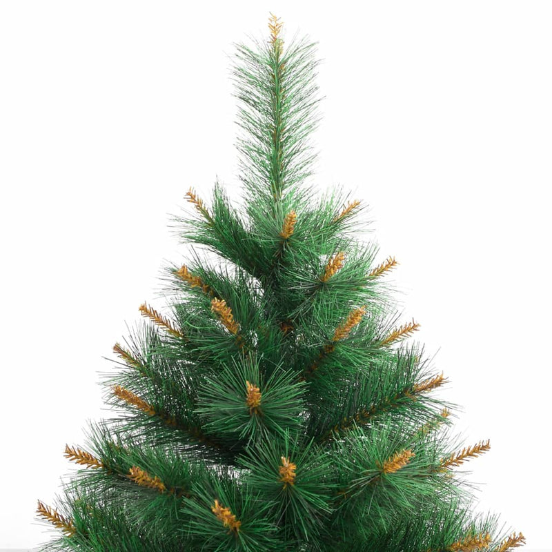 Load image into Gallery viewer, Vidaxl kunstkerstboom met scharnieren en standaard 210 cm
