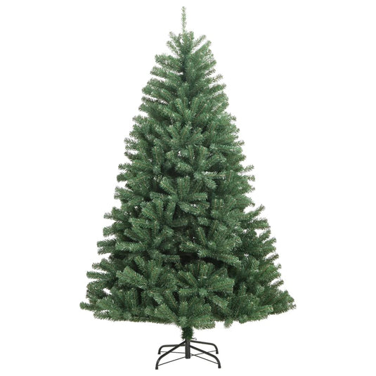 Vidaxl kunstkerstboom met scharnieren en standaard 150 cm