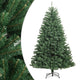 Vidaxl kunstkerstboom met scharnieren en standaard 240 cm groen