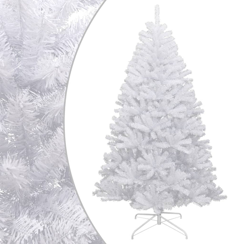Load image into Gallery viewer, Vidaxl kunstkerstboom met scharnieren en sneeuw 210 cm
