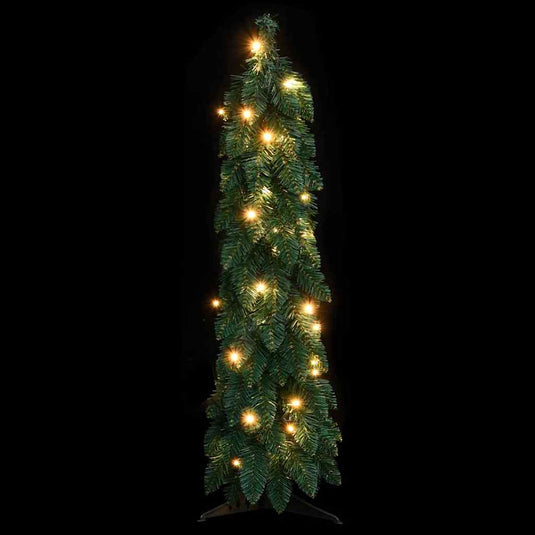 VidaXL Kunstkerstboom met verlichting 45 LED's 90 cm