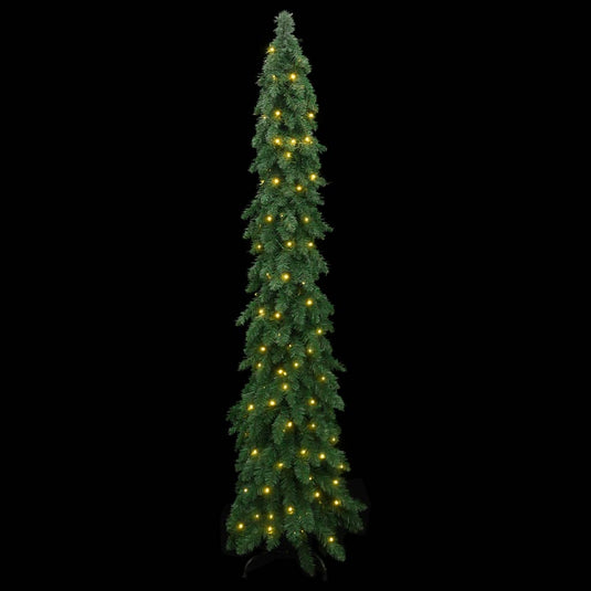 VidaXL Kunstkerstboom met verlichting 100 LED's 180 cm