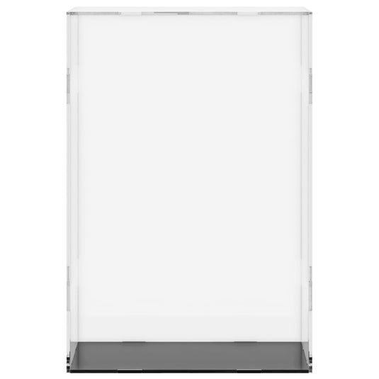 Vidaxl displaybox transparant 17x12x25 cm acryl