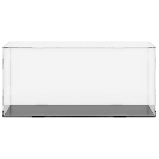 Vidaxl displaybox transparant 24x12x11 cm acryl