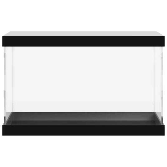 Vidaxl vitrine transparant 31x17x19 cm acryl