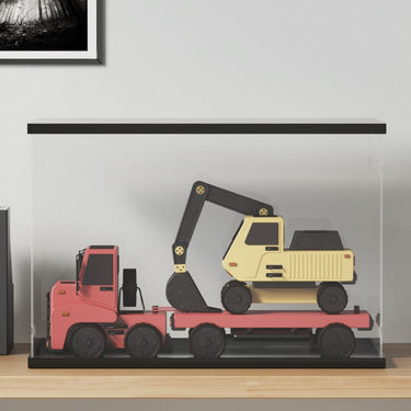 Vidaxl displaybox transparant 56x36x37 cm acryl