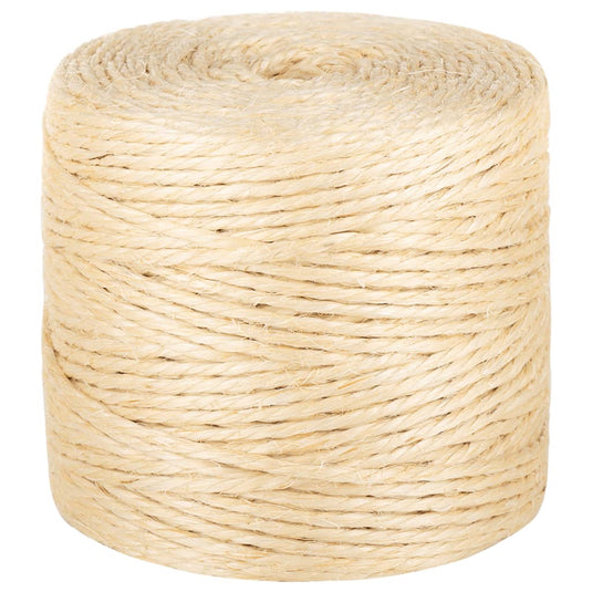 Vidaxl touw 4 mm 250 m 100% sisal