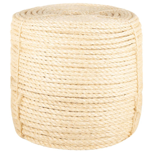 Vidaxl touw 8 mm 25 m 100% sisal