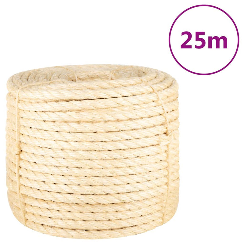 Load image into Gallery viewer, Vidaxl touw 14 mm 25 m 100% sisal
