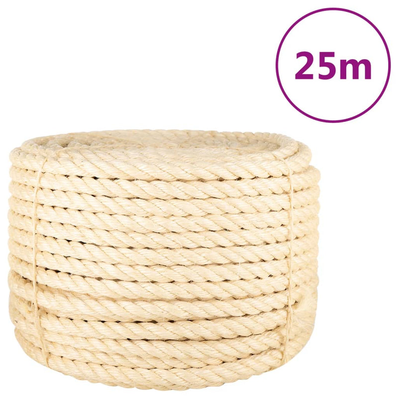 Load image into Gallery viewer, Vidaxl touw 20 mm 25 m 100% sisal
