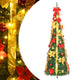 Vidaxl kunstkerstboom pop-up 50 led's 120 cm groen